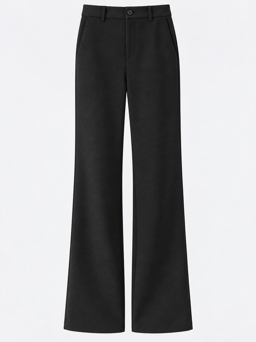 black trousers