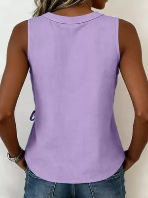 wrap top in Gray