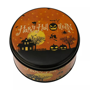 Tin featuring graphic print in golden yellow with alloy Imported Size & texture