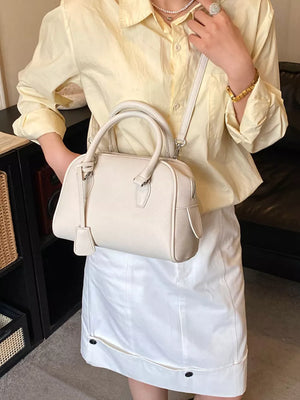 Cream White crossbody bag
