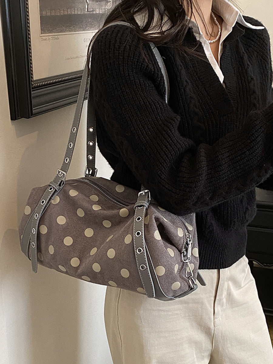 Black shoulder bag