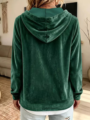 taupe relaxed pullover hoodie with hooded