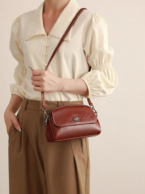 Brown crossbody bag