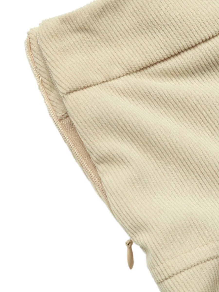 High Waist Pleated Midi Skirt option 10
