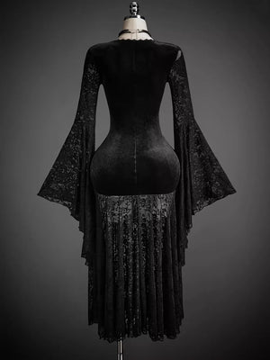 100% polyester Care instructions: Machine wash cold maxi dress in black with fit-and-flare dress silhouette