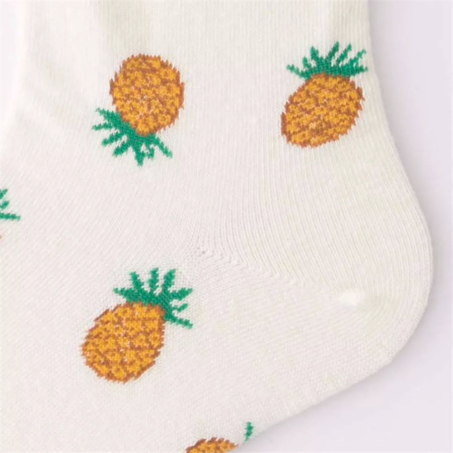 socks featuring zebra-print in white with cotton Imported Size & texture
