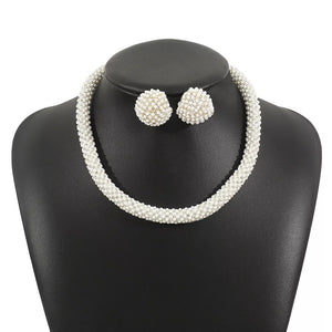 glam Jewelry Set in gold with not applicable