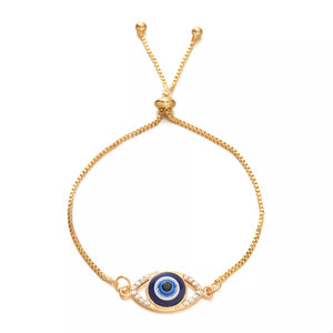 bohemian bracelet in dark blue with N/A