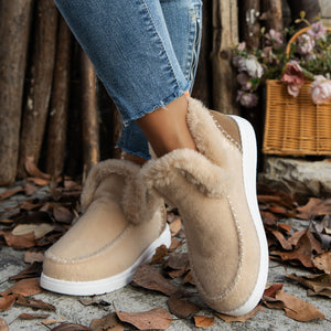 Polyester,Fluff,Rubber Imported Size & ankle boots in charcoal with regular silhouette