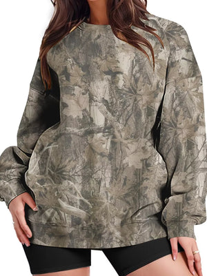 light gray sweatshirt with stretch and long sleeve