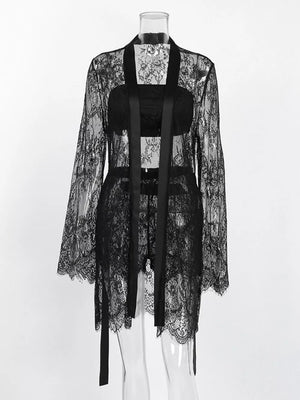 romantic lounge set in Black with strapless