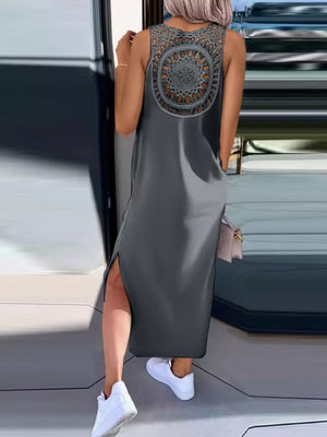 maxi dress in Light Green