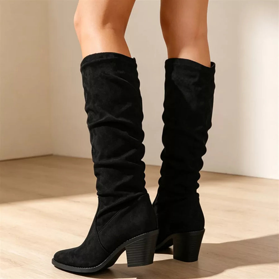 black boots
