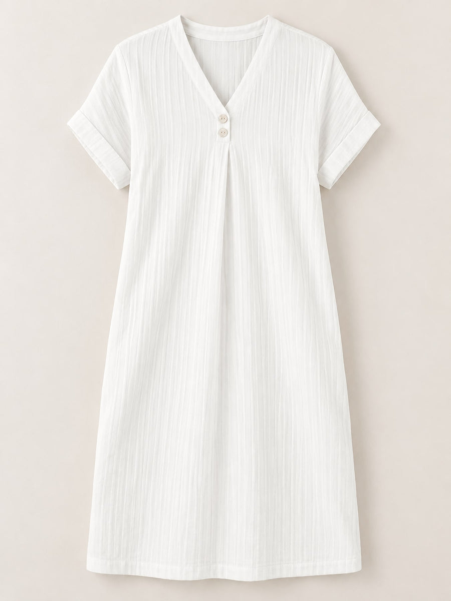 midi dress in Silver