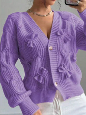 Orange cardigan