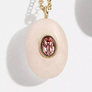 bohemian necklace in Moss with not applicable