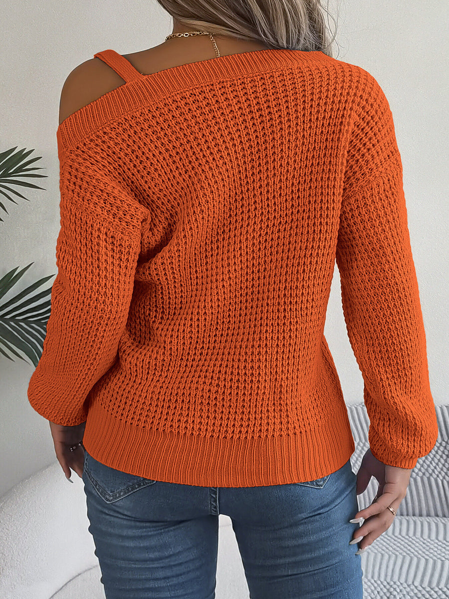 pullover sweater in Orange
