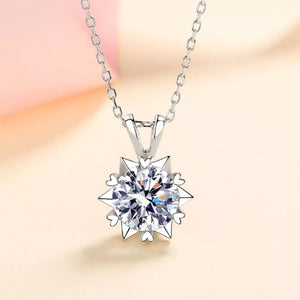 necklace in silver