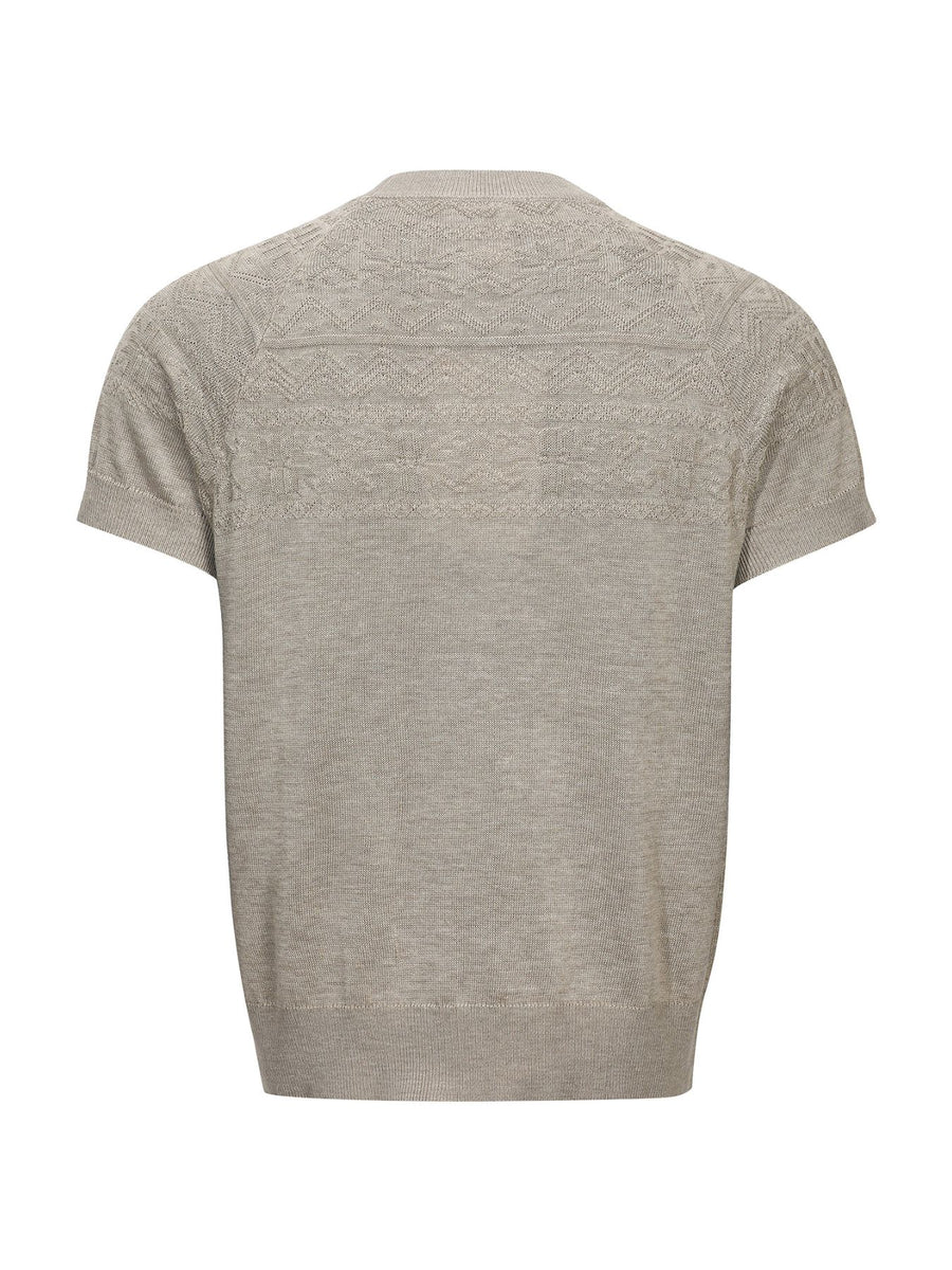 95%polyester,5%spandex Care instructions: Machine wash cold pullover sweater in Khaki with regular silhouette