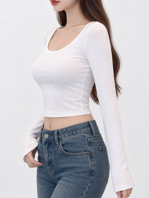 crop top in Black
