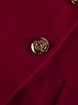 Wine Red with Two-Piece Sets 13