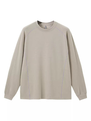 charcoal regular t-shirt with round neck