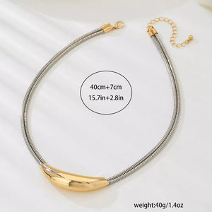 Gold necklace