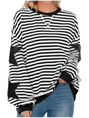 100% polyester Care instructions: Machine wash cold sweatshirt in neon yellow with oversized silhouette