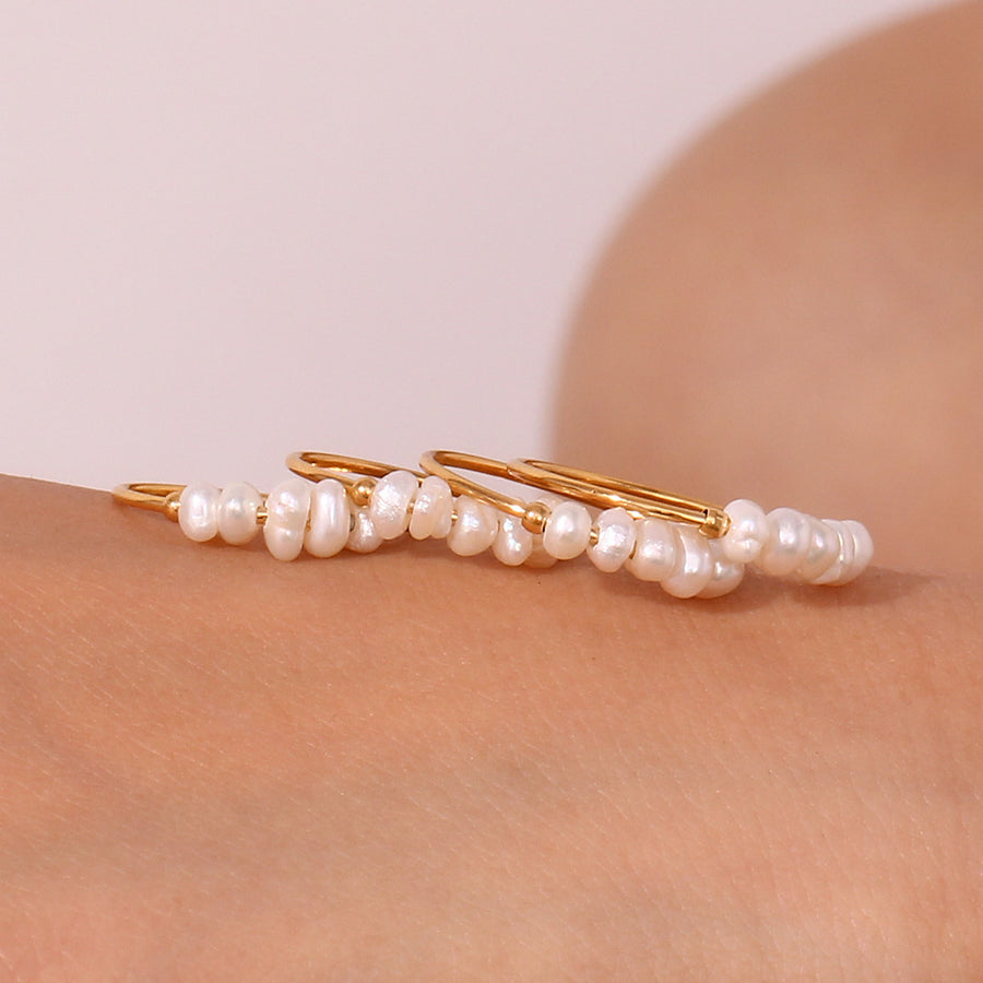 gold with ring with 18K gold-plated 13