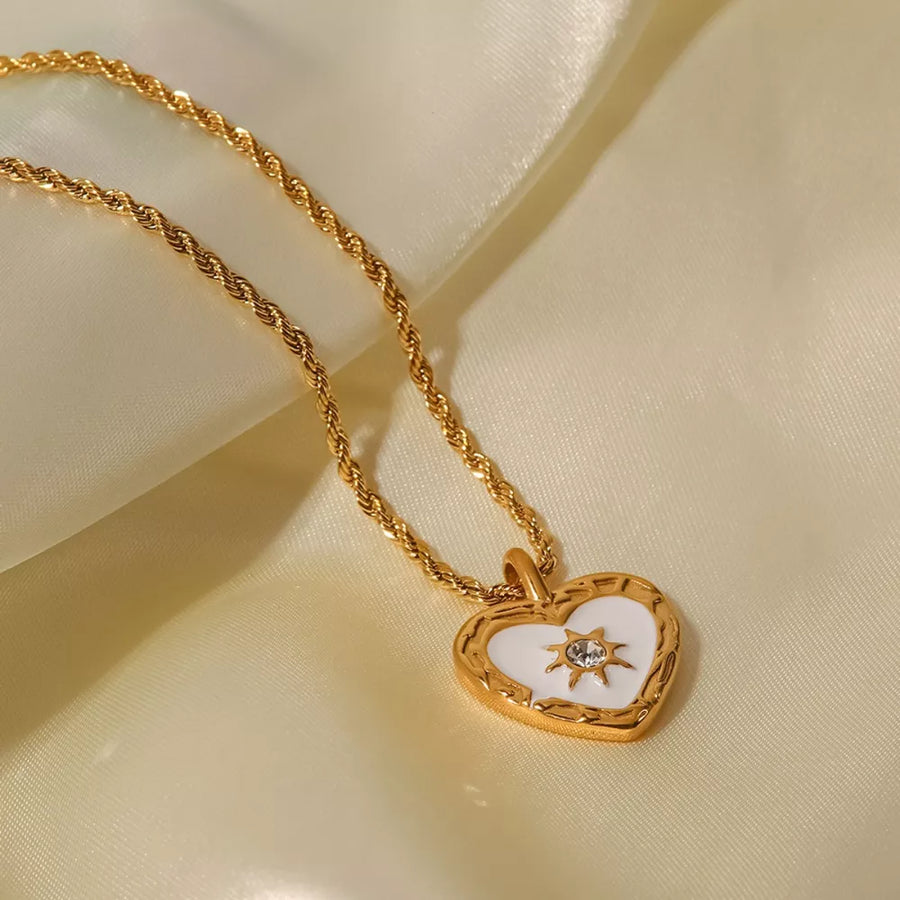 gold necklace with adjustable and clasp