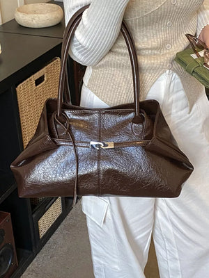 Pu Leather Shoulder Bag option 8