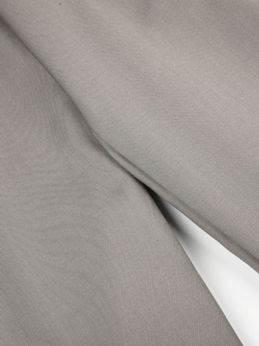 Men's Flared High-Waisted Wide-Leg Pants in Khaki with adjustable