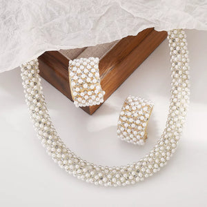 Style B Jewelry Set with rhinestone embellishment and not applicable