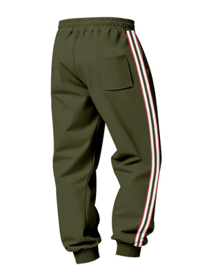 joggers featuring striped in Navy Blue with 95%polyester,5%spandex Care instructions: Machine wash cold texture
