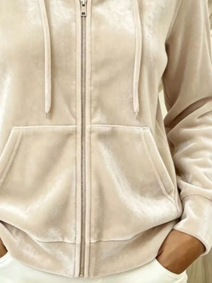 100% polyester Care instructions: Machine wash cold zip hoodie in Black with regular silhouette