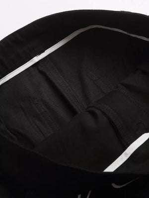 Men's Embroidered Cargo Capris option 7