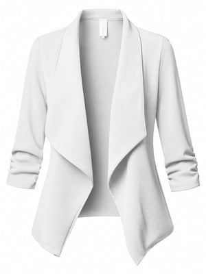 Viscose & blazer in Khaki with regular silhouette