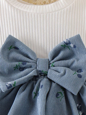 Children's Ribbed Knit Dress Set option 9