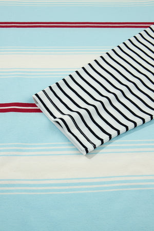 coastal t-shirt in ivory with round neck