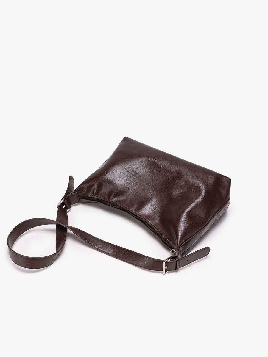 dark brown crossbody bag