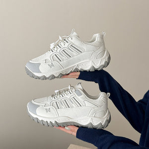 White sneakers