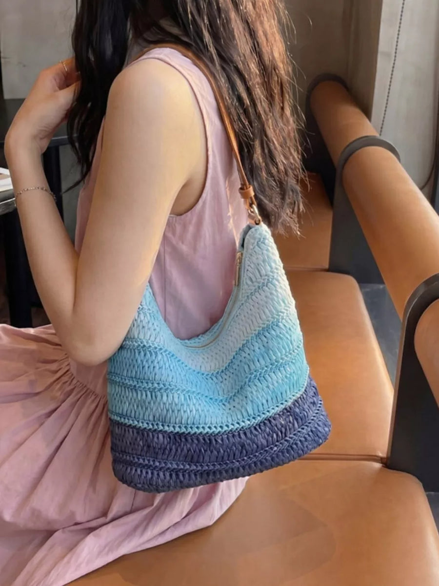 Straw Woven Shoulder Bag option 8