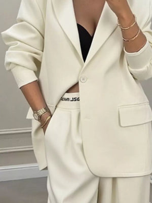 modern suit set in Khaki with notch lapel