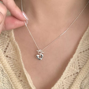 925 sterling silver Care instructions: Avoid wearing during exercise, as sweat w necklace in Silver with delicate silhouette