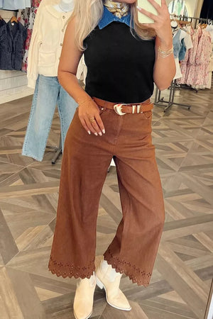 black sweater vest with waist-length and pullover