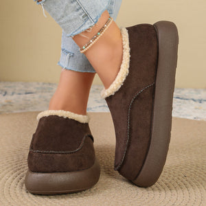 Suede,Fluff,Rubber Imported Size & boots in olive green with low-cut silhouette
