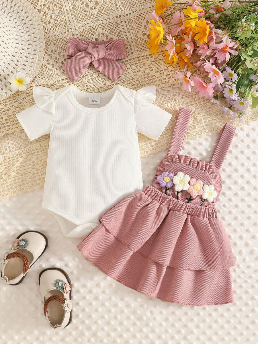 95% polyester, 5% spandex Care instructions: Machine wash cold overall dress in Pink with A-line silhouette