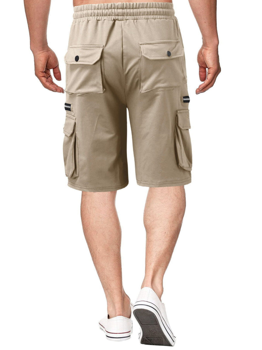 cargo shorts in Scarlet