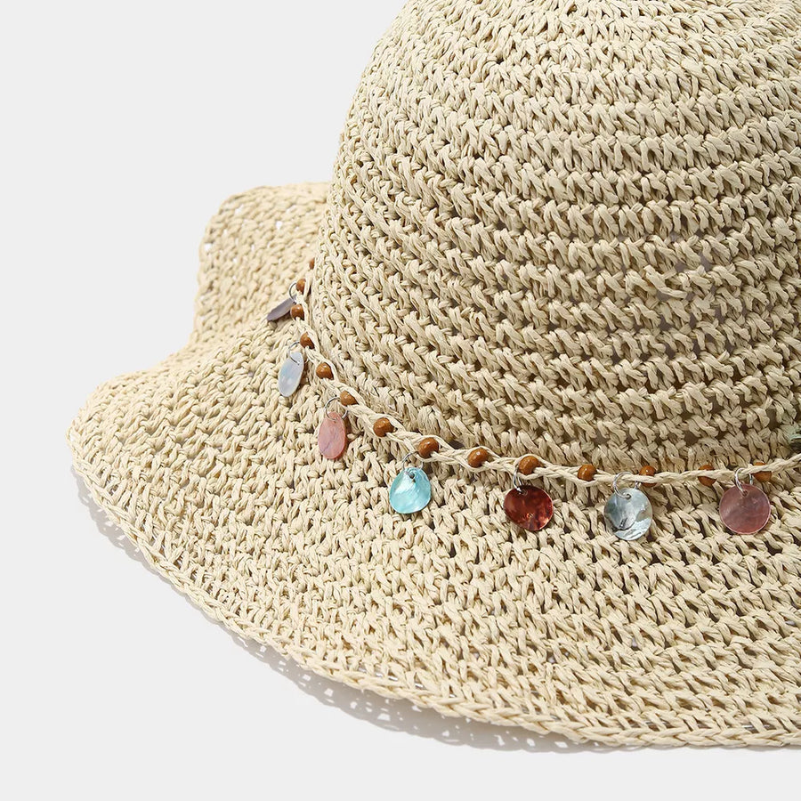 Beige hat