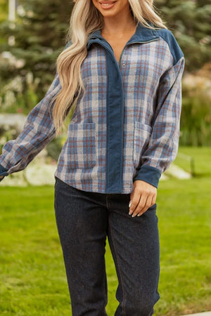 jacket featuring plaid in Plaid with 100% polyester Care instructions: Machine wash cold texture